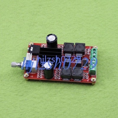 2*50W high-end digital DC24V TPA3116D2 two-channel stereo power amplifier board