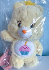 Care bears Thailand 40th Anniversary yellow birthday bear cup cake new with tag