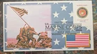 2025 USA Marines Forever Stamp First Day Cover /  Marine Corps FDC / Iwo Jima