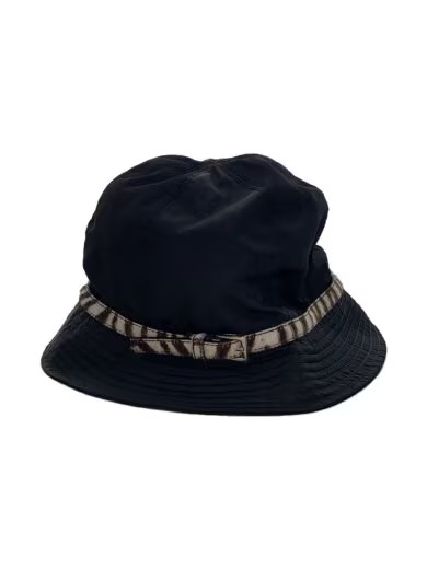 PRADA Hat/ Medium/ Polyester/ Black/ Solid Color/… - image 1