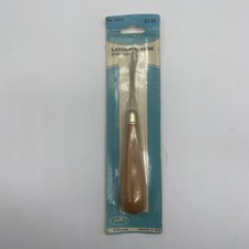 Vintage New Old Stock Zephr Latch Rug Hook