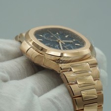 Patek Philippe Nautilus 5990/1R Travel Time Chronograph 2022 Blue Dial 5