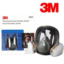 1 SET  7 in 1  3M 6900 L 6001 Atemschutz Vollmaske Filter Gr&ouml;&szlig;e: L