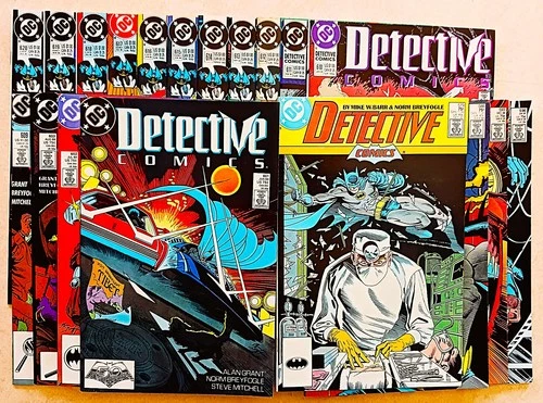 Batman Detective Comics .99¢ Books Vintage 80s Copper Age DC Lot Breyfogle