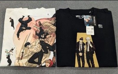 Uniqlo Jujutsu Kaise Manga UT Shueisha 100th Anniversary T-shirt Cotton Japan
