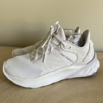 New Balance Fresh Foam Roav V2 Sneakers Womens Size 9.5 Shoes White/Purple