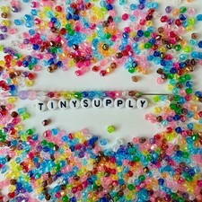 4MM/6MM Bicone AB Mixed Color Acrylic Beads