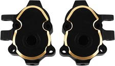 50G Black Coating Brass Steering Knuckle and Outer Portal Housing Set for 1/18 R