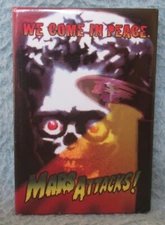 Mars Attacks 2" X 3" Licensed Magnet Movie We Come In Peace Ata-Boy B