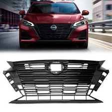 For Nissan Altima 2023 2024 Front Upper Grille Black Bumper SL SV 62310-9HF8E