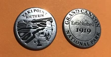 Grand Canyon Yaki Point South Rim Token