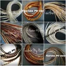 Loose Feathers, Pick Color / Length, Make Your Own Custom Order - Natural Colors
