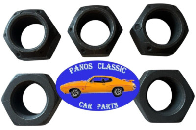 1''-14 Hex Top Lock Nut Automation Style Grade C Phos/Oil Finish USA MADE 5pc 499