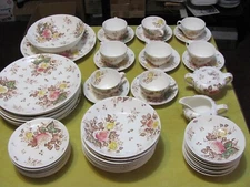 Replacement Pieces Vintage "Rosemere" By Ucagco. Rose Design.