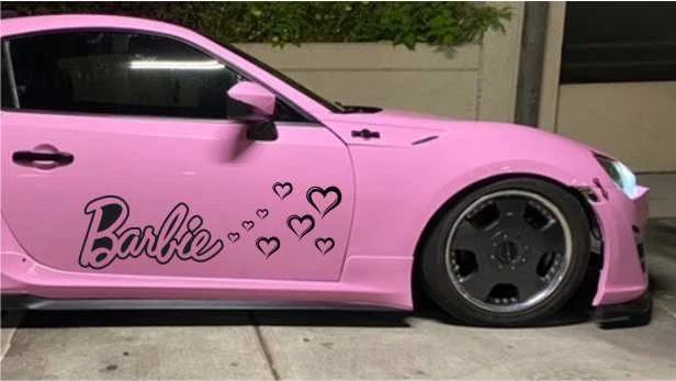 Barbie hotsell bumper sticker