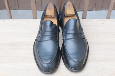 MOKASSIN TRICKER'S ''JAMES'' HALBSCHUHE LEDER 9,5 / 43,5 SUPER ZUSTAND HERRENSCHUHE