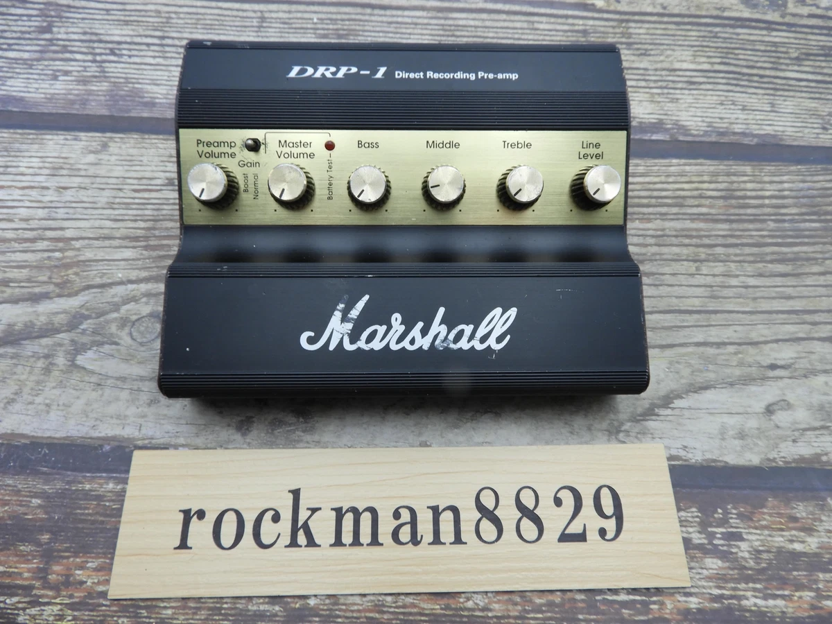 Marshall DRP 1 Direct Recording Preamp Effects Pedal from Japan