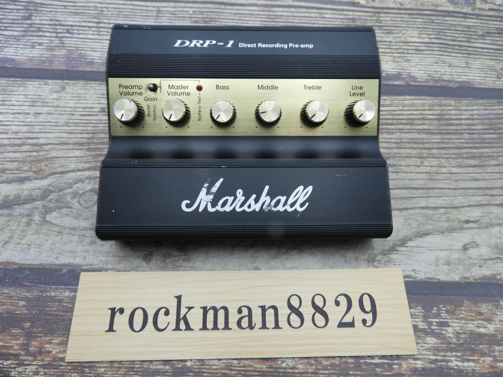 Marshall DRP-1 Direct Recording Preamp Effects Pedal from Japan