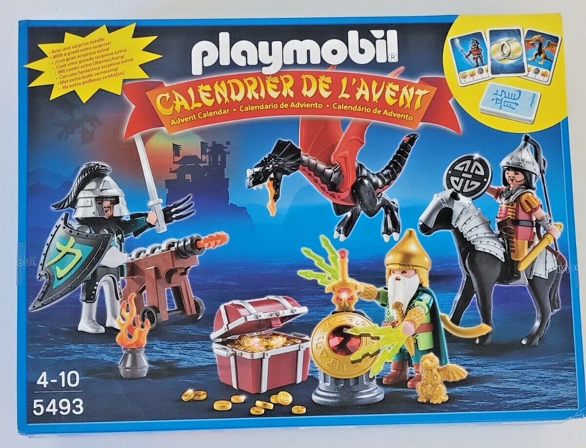 PLAYMOBIL Calendrier de l'Avent Trésor du dragon asiatique réf
