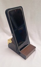 Solid Dark Walnut Wooden Handmade Phone Stand Holder