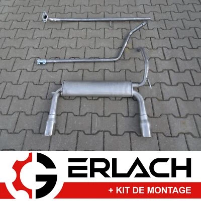 GERLACH Echappement silencieux pour Citroen C1 Peugeot 107 Toyota Aygo 1.0 Sport 7568