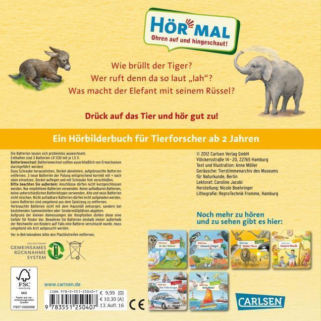 Thumbnail - Hör Mal (soundbuch): Zoo Anne Möller
