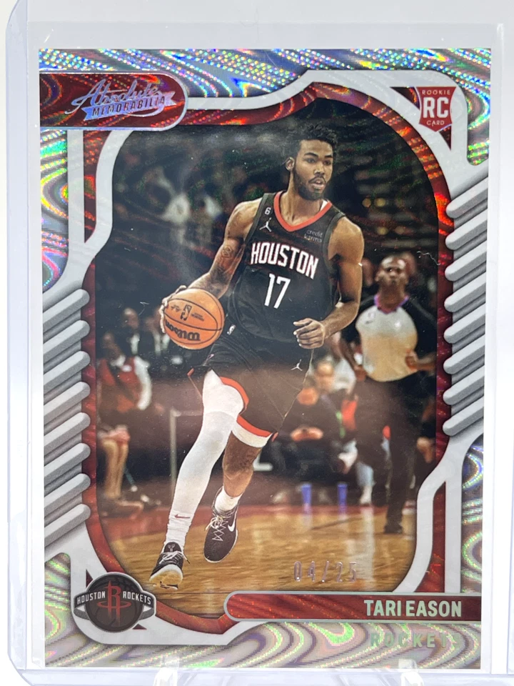 2022-23 Panini Chronicles Absolute Basketabll Silver Prizm Wave Tari Eason 4/25 - Image 2 of 2
