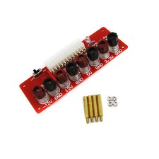 24Pins ATX Benchtop Power Socket Computer PC Power Supply Board Breakout Adapter
