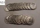 (20) 1930's/1940's Walking Liberty Half Dollar Roll ~ Choice XF/AU ~ 20 Coin Lot