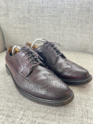 VTG Florsheim Imperial Kenmoor 93605 Shell Cordovan V-Cleat VTG Florsheim Imperial Kenmoor 93605 Shell Cordovan V-Cleat