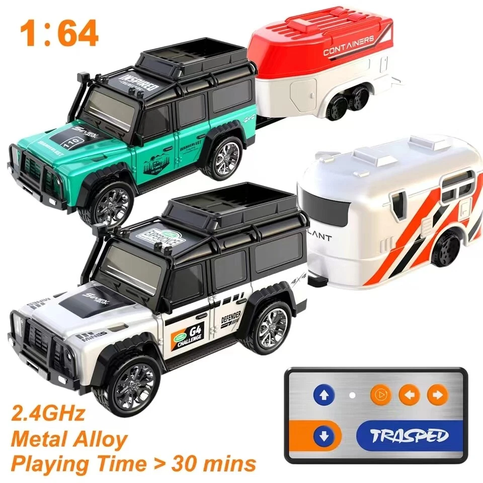 1:64 Mini Simulation RC Auto Metall Legierung Proportional Fernbedienung Auto - Bild 2 von 4