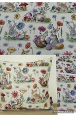 Gobelin Ostern Hase Osterdecke Tischdecke Mitteldecke Tischläufe Platzset Kissen