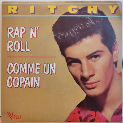 Vinyl 45T 7'' SP - Ritchie - Rap N' Roll / Wie ein Freund - Vogue - 101789