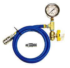 Compucheck Diesel Fuel System Pressure Test Gauge Brand New Liquid Filled Gauge Compucheck Diesel Fuel System Pressure Test Gauge Brand New Liquid Filled Gauge