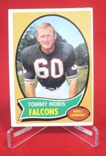 Tommy Nobis TOPPS NFL Football Card 1970 #40 EX