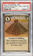 2014 Adventure Time For the Glory Temple Ofthe Sun Holo # PSA 10
