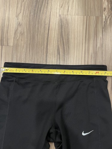 Nike Running Dri-Fit Girl’s Black Pants With Key Pocket Size Youth Small - Picture 7 of 7