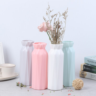 Kunststoff Blumenvase Kreatives Nordisches Dekor Home Imitat Keramik Vase
