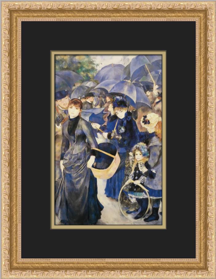 Pierre-Auguste Renoir The Umbrellas Custom Framed Print | eBay