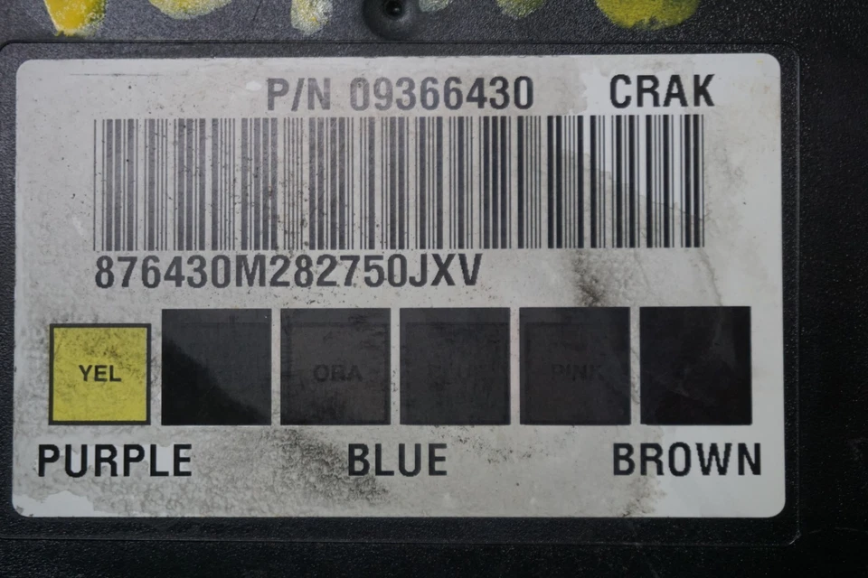 1998 1999 2000 OLDSMOBILE BRAVADA BODY CONTROL MODULE BCM OEM 09366430 - Image 4 of 4