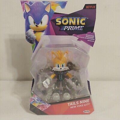 Jakks Pacific Sonic Prime Tails Nine New Yoke City 5-in Articulated Figure  | GameStop