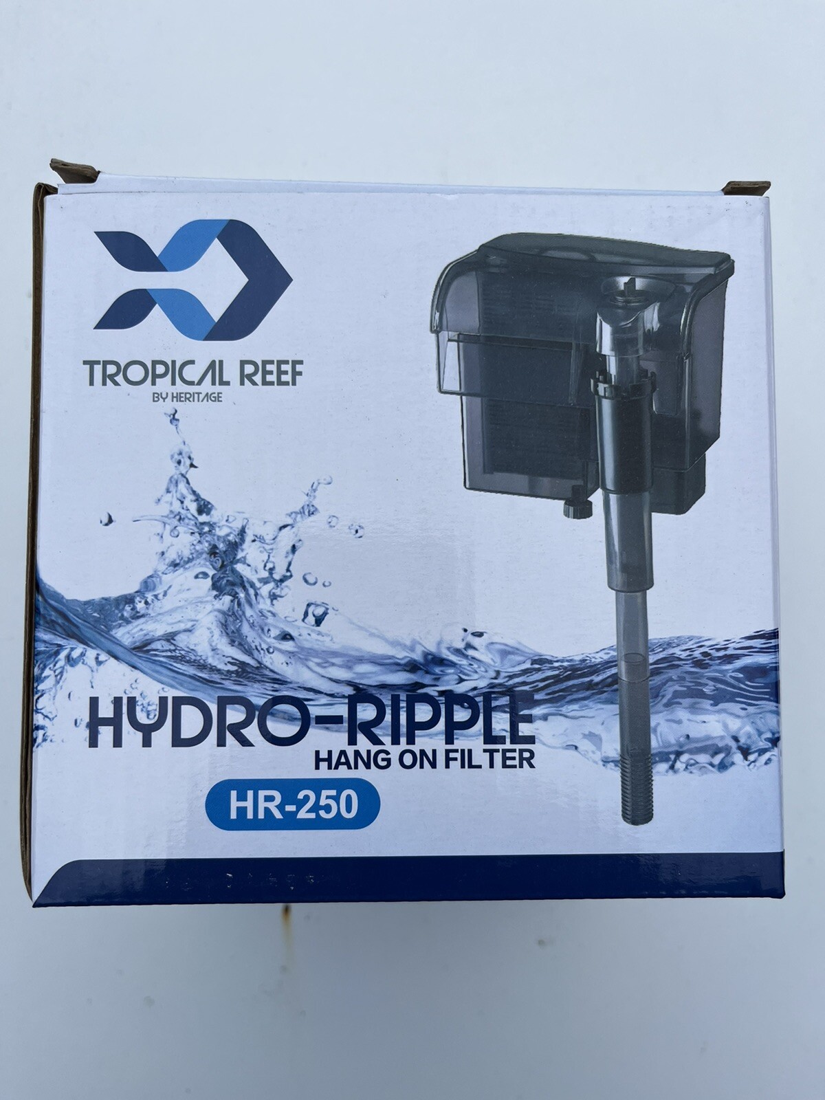 HYDRORIPPLE HANG ON FILTER EXTERNAL AQUARIUM FISH TANK FILTER PUMP