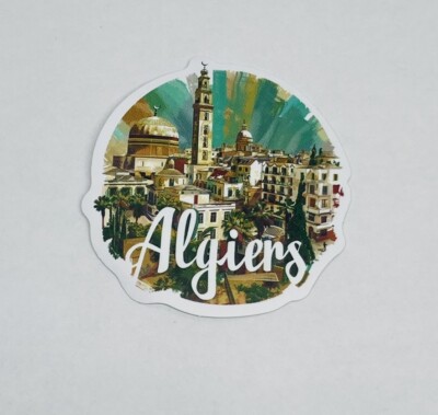 Algeria North Africa Sticker Travel City Tour Art Decal Vinyl Souvenir Tc6