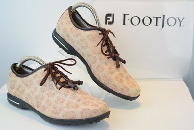 leopard print golf shoes