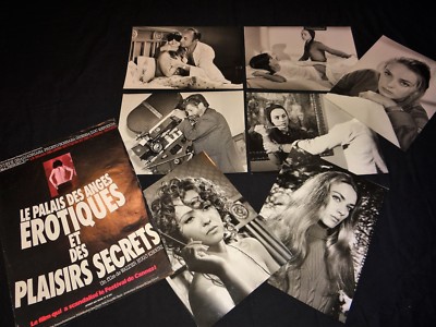 LE PALAIS DES ANGES ....Geneviève Grad Pressefotos Silber Kino 1971
