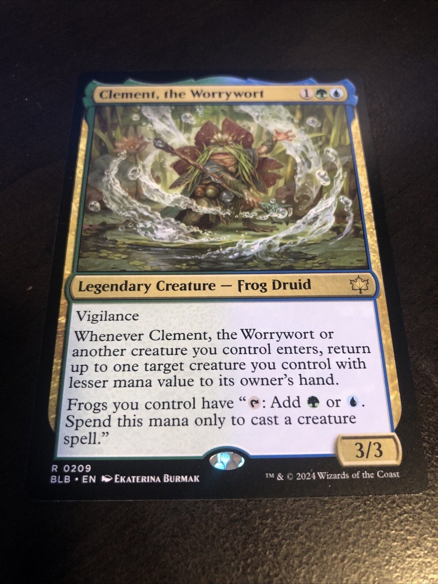 Clement, the Worrywort - 209 - BLB - NM - MTG Magic the Gathering