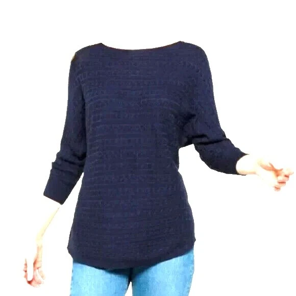 Acrylic 3/4 Sleeve Sweaters for Women