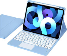 Keyboard Case for Ipad Pro 13 Inch M4 2024 with Touchpad, Candy Color round Ke