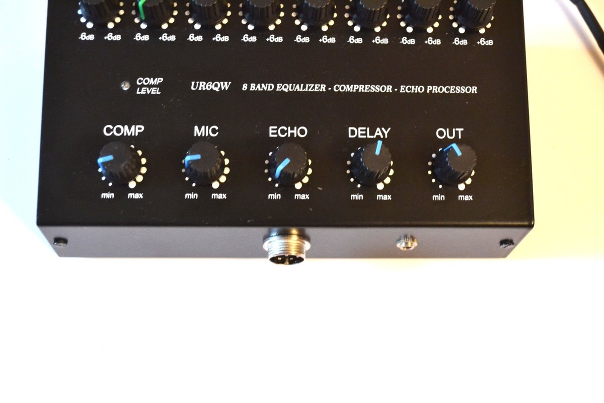 8 Band EQ compressor ham radio FT-707 FT-747 FT-757 FT-840 FT-890