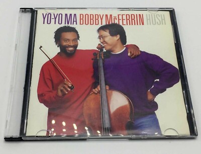 Yo-Yo Ma Bobby McFerrin Hush CD 1992 Sony First Class Ship